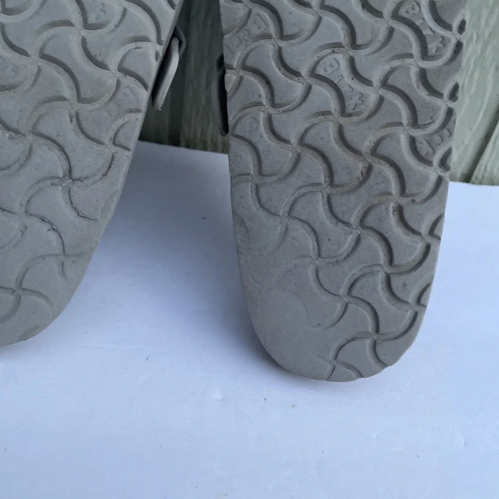 Birkenstock Boston Essentials Clog W8/ M6 Gray EVA Lightweight outdoor Gardening